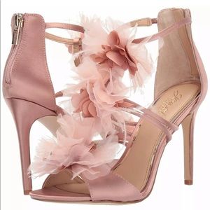 Show-stopping Blush Evening Sandals